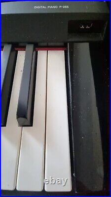 Yamaha P-255 Digital stage piano, black, Case, pedal, music stand