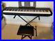 Yamaha-P-45B-digital-piano-with-stand-stool-foot-pedal-carry-case-and-books-01-qwm