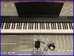 Yamaha P105 digital piano 88 weighted keys Incl Stand Pedal Padded Case