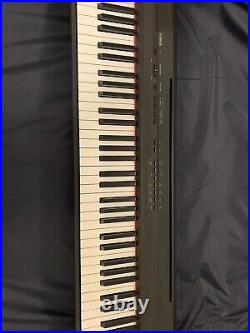 Yamaha P105 digital piano 88 weighted keys Incl Stand Pedal Padded Case