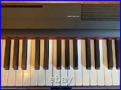 Yamaha P125 Digital Piano hardly used with stand, carry case and sustain pedal