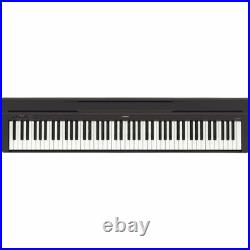 Yamaha P45B Digital Piano 88-Note Weighted Key Piano Black Mint with Soft Case