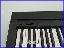 Yamaha P45B Weighted Action Digital Piano, 88 Key Black With A Carry Case