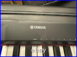 Yamaha P95 Digital Portable Piano With Sustain Pedal, Stand & Padded Carry Case