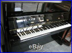 Yamaha V118N Upright Piano in Black Gloss Case Manufactured in 2002