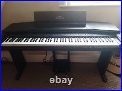 Yamaha clavinova digital piano Black Ebony Case With Pedals. Rrp£1895
